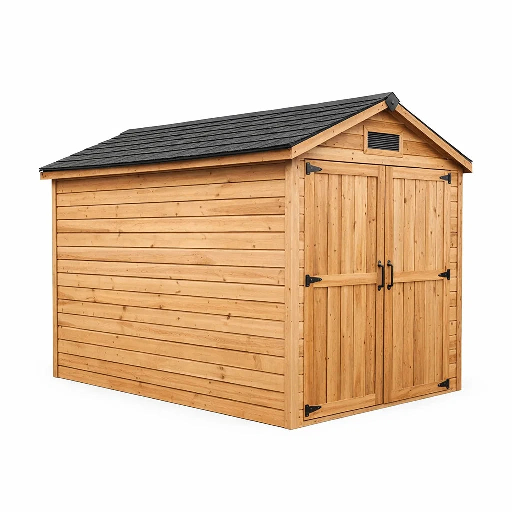 Abri de jardin en bois avec toiture en bardeaux 300x200x210 cm