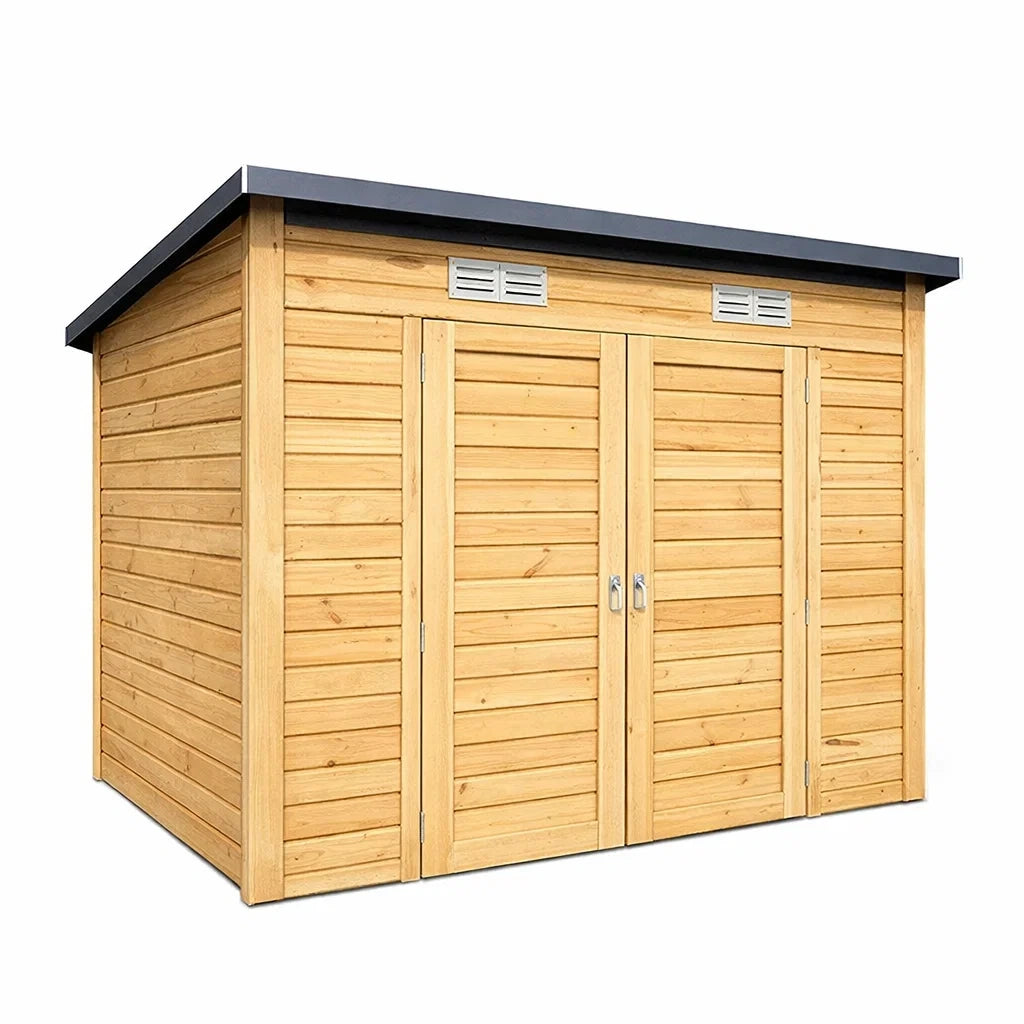 Abri de Jardin en Bois avec Toit Métallique
