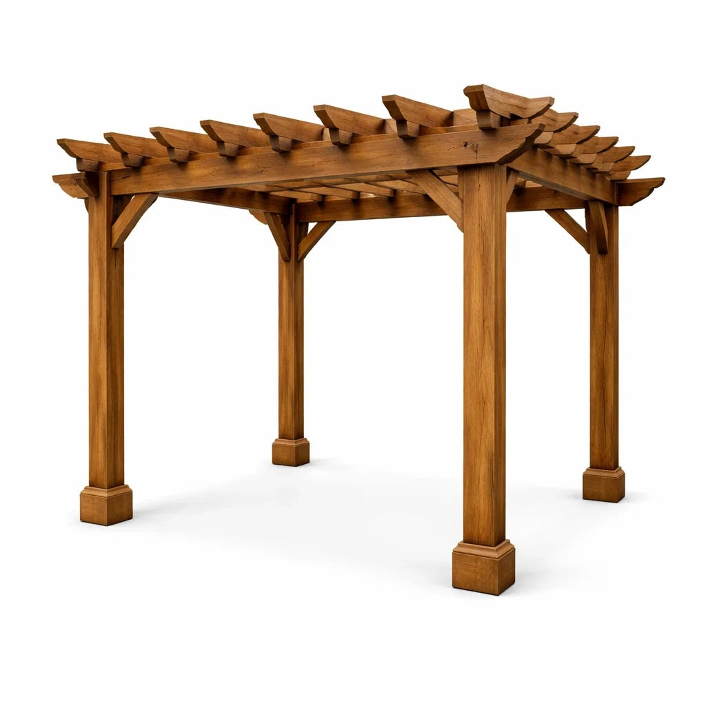 Pergola en Bois de Cèdre 3x3 m