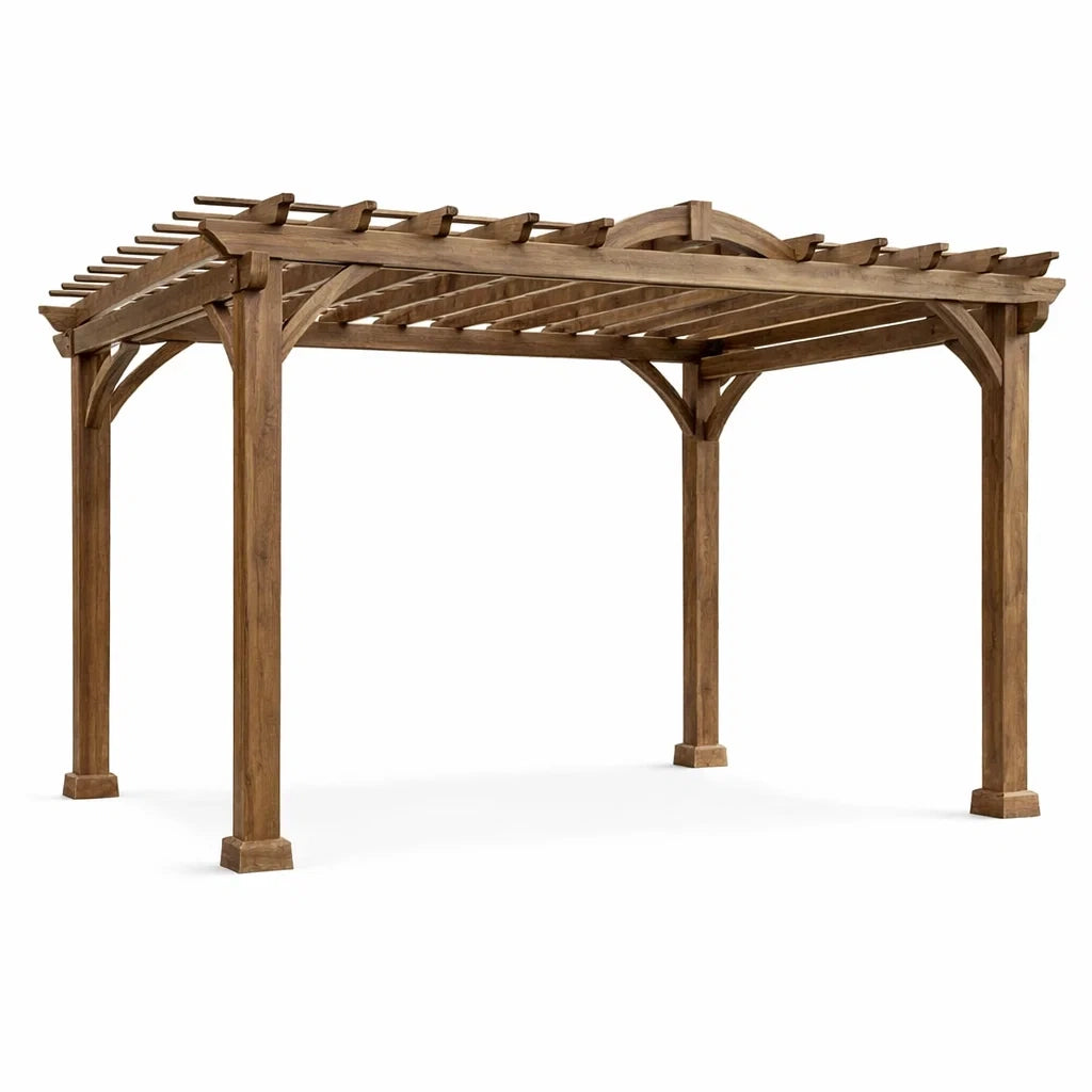 Pergola en bois massif 300x300x260 cm