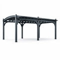 Pergola en Aluminium Anthracite 400x300 cm