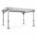 Pergola d'extérieur en Aluminium Gris 300x360 cm