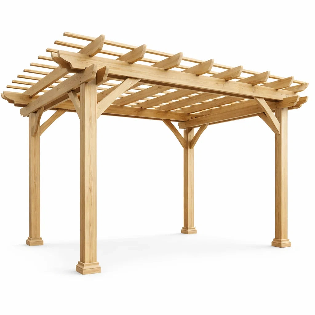 Pergola en bois de pin 300x300x220 cm