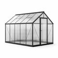 Serre en Aluminium et Polycarbonate Gris