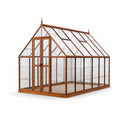 Serre de Jardin en Bois et Verre Trempé
