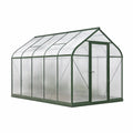 Serre de jardin en aluminium et polycarbonate 4 mm Vert